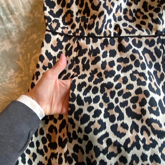Kate Spade Cotton/Silk ‘Look For The Silver Lining’ Leopard Dress - Picture 13 of 15